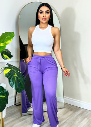 Lexie Pants Purple
