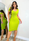 Any Occasion Dress Lime