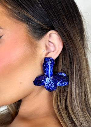 Always And Forever Earrings Royal Blue - Fashion Effect Store