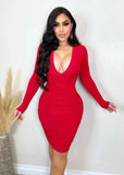 Duarte Dress Red - Fashion Effect Store