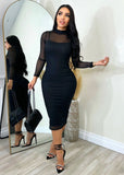 Glamorous Dress Black - Fashion Effect Store