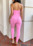 Jordyn Jumpsuit Pink - Fashion Effect Store