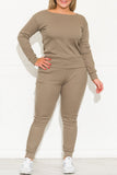 Run Away Two Piece Set Taupe - Fashion Effect Store
