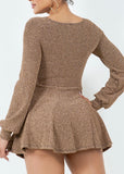 Luna Mini Short/Dress Brown