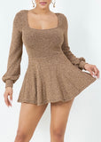 Luna Mini Short/Dress Brown