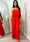 Always Mine Jumpsuit Orange