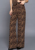 BRISTOL HIGH RISE LOOSE FIT ANIMAL PRINT PANTS