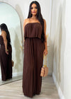 Always Mine Jumpsuit Brown