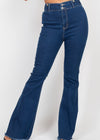WINTERS DARK BLUE SUSPENDED DENIM OVERALL JEANS