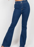 WINTERS DARK BLUE SUSPENDED DENIM OVERALL JEANS