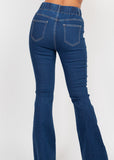 WINTERS DARK BLUE SUSPENDED DENIM OVERALL JEANS