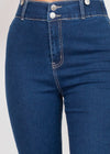 WINTERS DARK BLUE SUSPENDED DENIM OVERALL JEANS