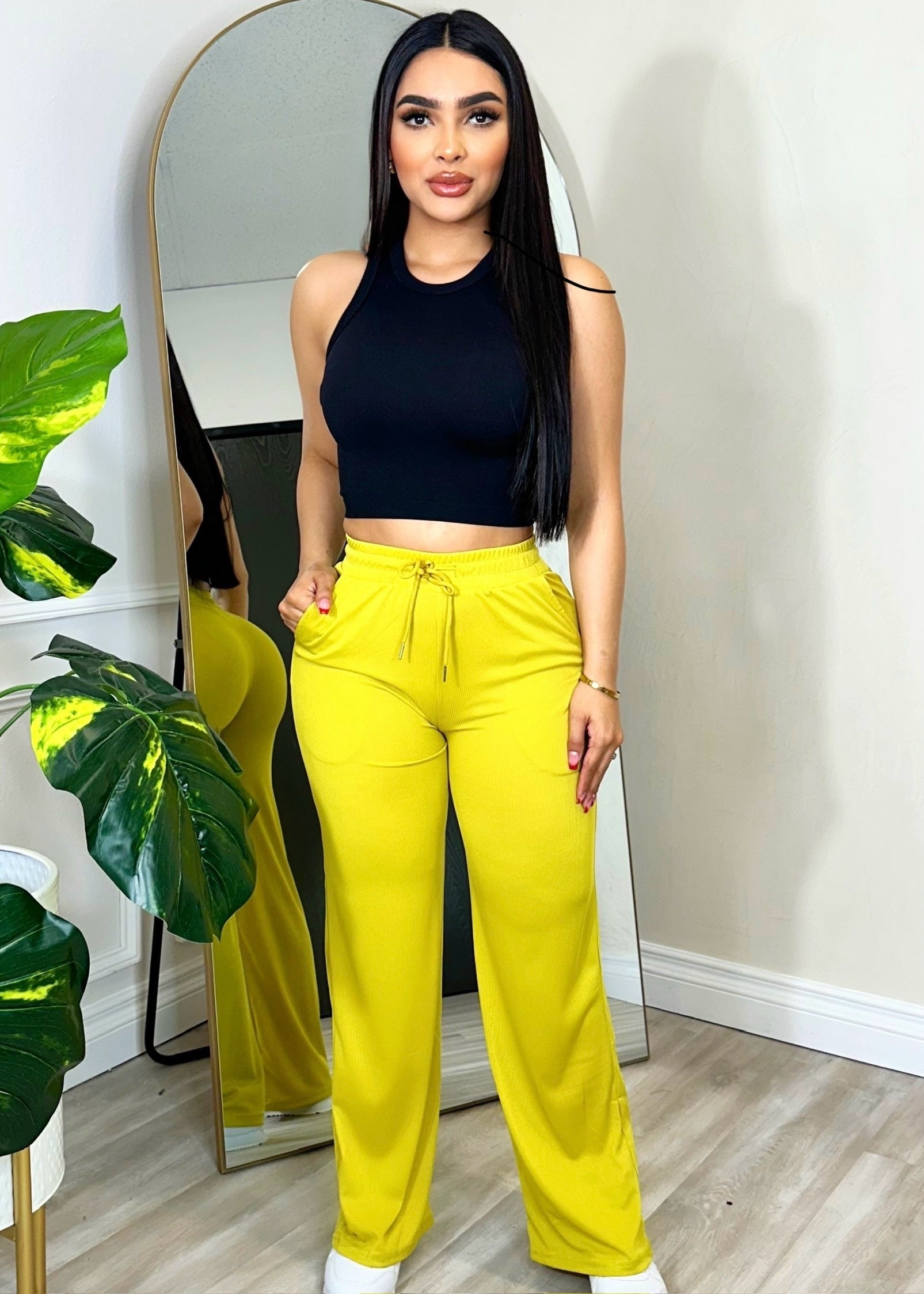 LIME INAS PANTS main image 1
