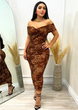 Bella Animal Print Dress