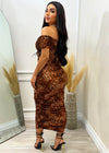 Bella Animal Print Dress