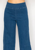 BOSTON MID DENIM TWO PIECE STRETCHY SET