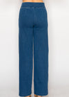 BOSTON MID DENIM TWO PIECE STRETCHY SET