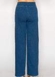BOSTON MID DENIM TWO PIECE STRETCHY SET