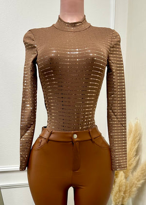 Addie Bodysuit Brown