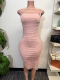 ELIANNA DRESS PINK