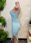 ELIANNA DRESS BLUE