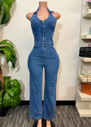 KENYA DENIM JUMPSUIT