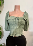 Julietta Top Olive