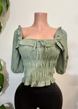 Julietta Top Olive