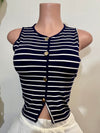 Dream Top Navy Stripped