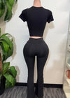 Zion Black Yoga Pants