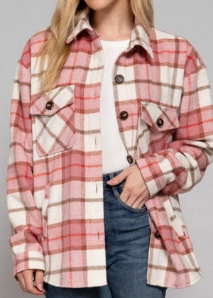 COZY FALL PINK JACKET