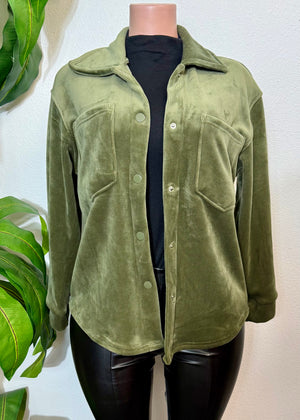 LALA COZYJACKET OLIVE