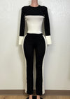 ELOWIN BLACK & WHITE COLORBLOCK  SET