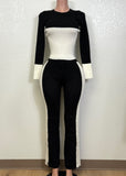 ELOWIN BLACK & WHITE COLORBLOCK  SET