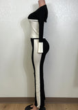 ELOWIN BLACK & WHITE COLORBLOCK  SET