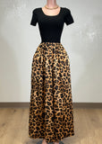 GIANNA ANIMAL PRINT MAXI DRESS