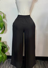 LUSH BLACK FLARED PANTS