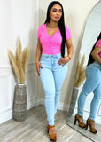 Candace Top Pink - Fashion Effect Store