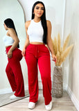 Lexie Pants Red