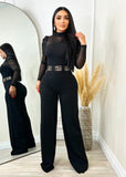 Belinda Jumpsuit Black