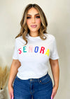 Señora T Shirt White - Fashion Effect Store