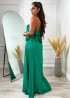 High Hopes Maxi  Dress Green