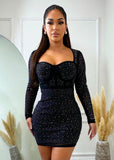 Amaya Dress Black