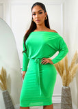 Everything I Need Dress Green