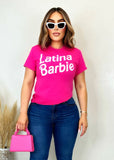 B Latina T Shirt Hot Pink