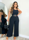 Go All Out  Jumpsuit Black