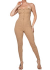 Look At Me Jumpsuit Camel