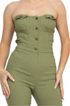 Look At Me Jumpsuit Olive