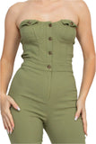 Look At Me Jumpsuit Olive