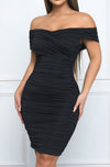 All Eyes On You Dress Black - Fashion Effect Store